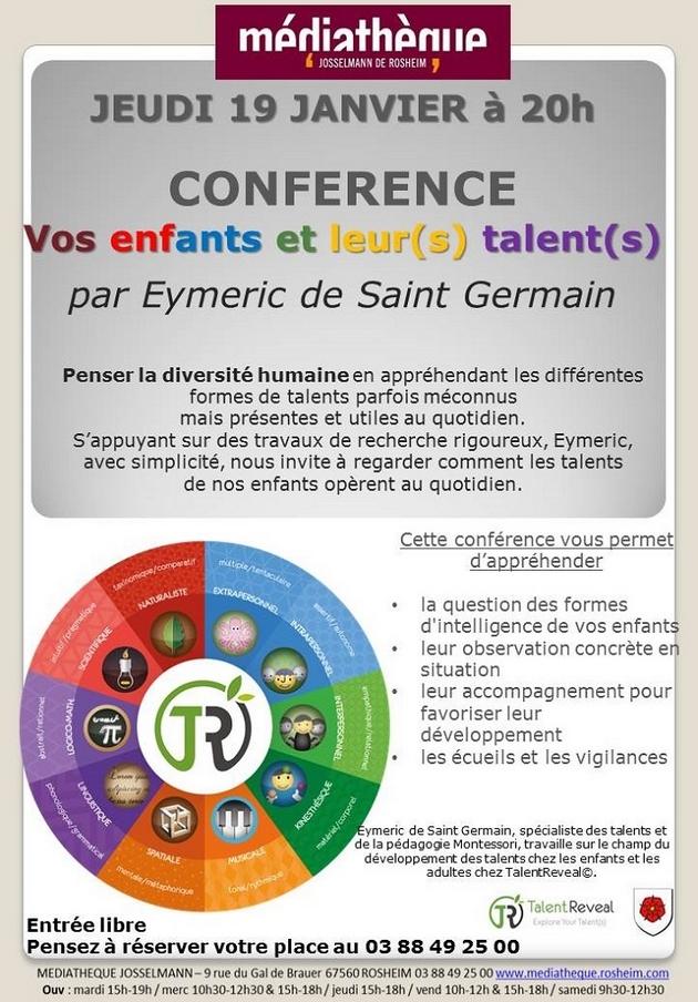 2017 01 09 conference rosheim vos enfants et leurs talents