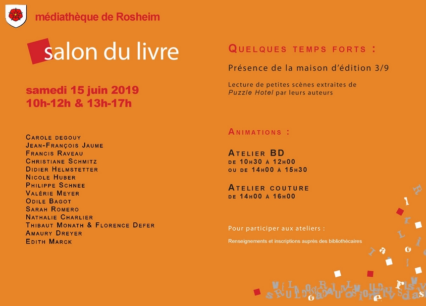 2019 05 24 salon du livre a rosheim