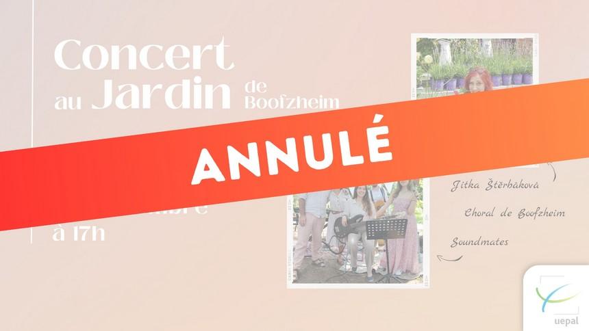 2023 09 01 annulation concert au jardin paroisse protestante boofzheim