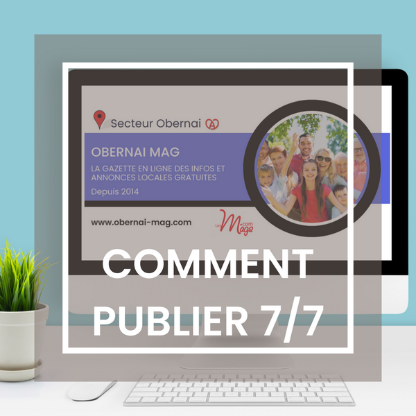 Comment publier gratuitement sur obernai mag