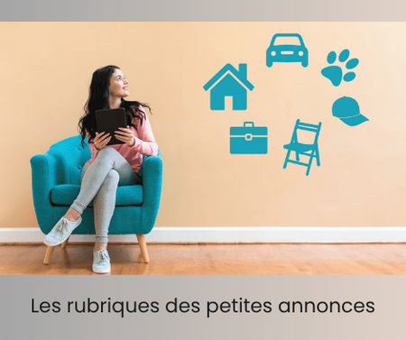 Les rubriques des petites annonces