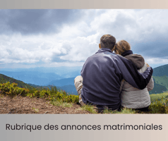 Mag rubrique des annonces matrimoniales