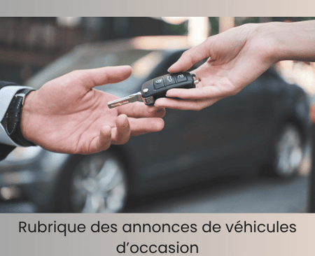 Annonces véhicules d'occasion